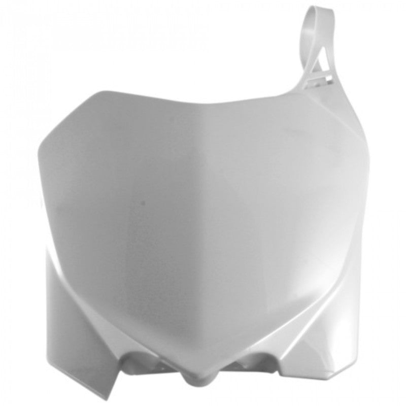 Acerbis 2141850002 09-13 Honda CRF250R/ CRF450R Front Number Plate - White - Photo - Primary