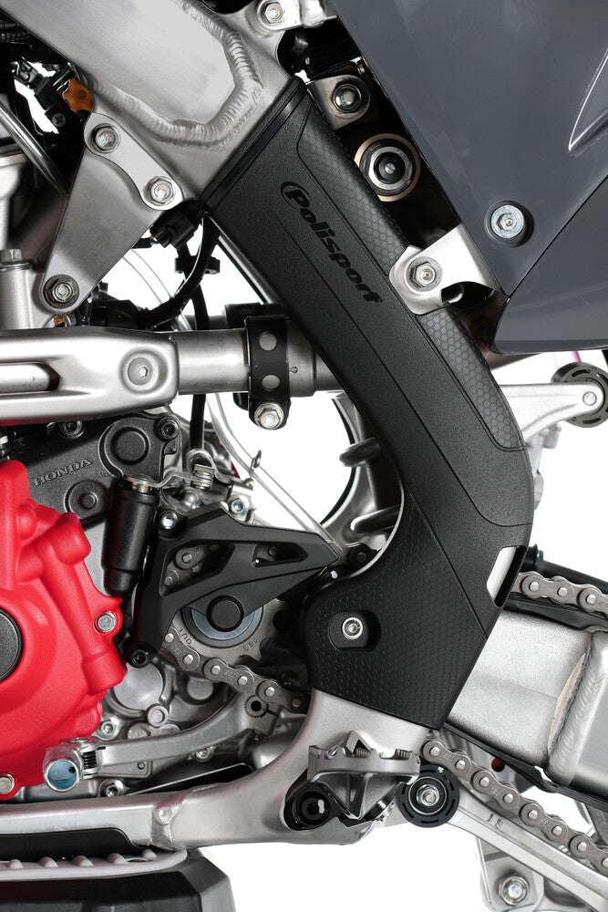 Polisport Frame Protector Black - 8466400001 Honda CRF450R / CRF450RX / CRF250R / CRF250RX 2017-2019
