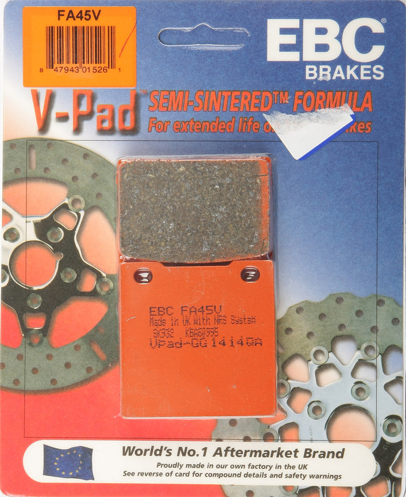 Ebc 15-45V FA45V BRAKE PADS V-SERIES