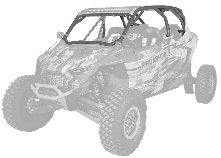 Pro Armor PRO R MP Cage With V Intrusion Avalanche Grey - P2112C055AVG Polaris RZR 2022