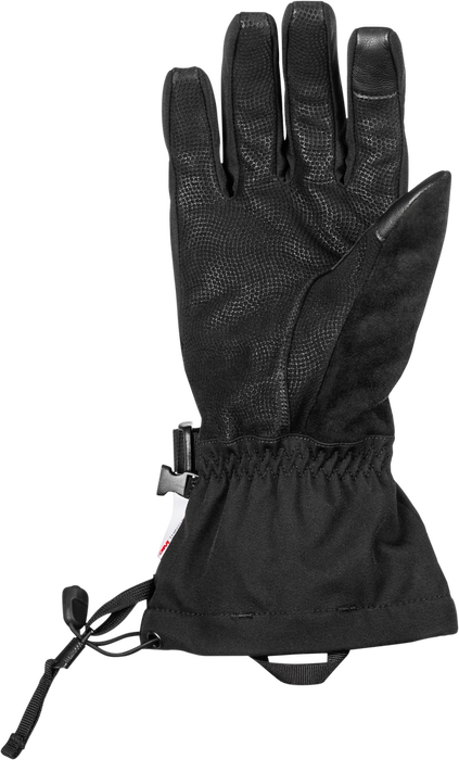 Fly Racing 371-0604XS 371-0604XS TITLE GAUNTLET GLOVES BLACK/GREY XS
