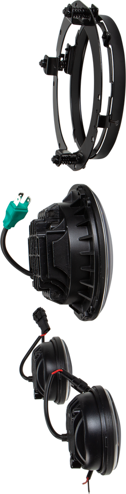 Harddrive 820-0366 820-0366 LED HEADLIGHT/PASSING LAMP SET BLACK