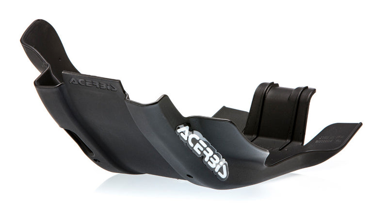 Acerbis Skid Plate Black - 2630580001 For Husqvarna Dirt Bikes 2017-2019 | KTM XC 250 / XC 300 2017-2019