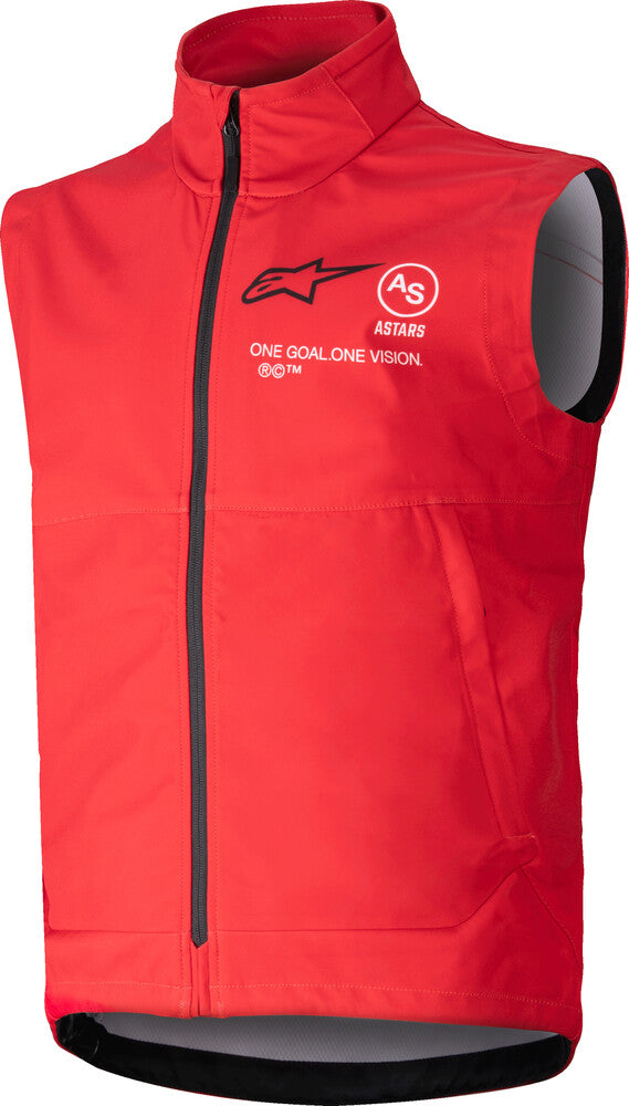 Alpinestars 482-00056X 3700325-3010-XL TECHSTAR SOFTSHELL VEST BRIGHT RED XL