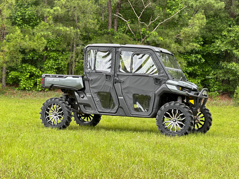 Seizmik Rear Framed Soft Doors - 52-06032KIT Can-Am Defender 2022-2024