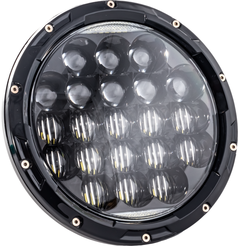 Letric Lighting Co 850-09666 LLC-LHC-7A 7" LED MULTI-MINI BLACK W/ MNT ADAPTER