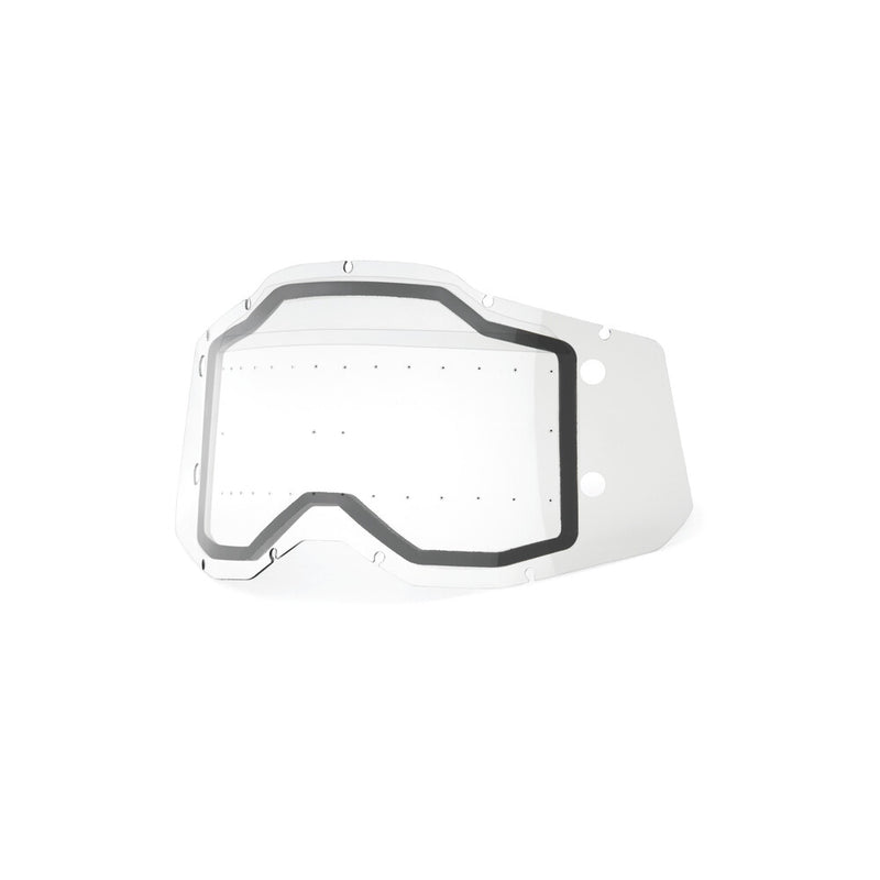 100% 610-6079 59101-00001 RC2/AC2/ST2 FORECAST DUAL PANE SONIC BUMPS CLR LENS