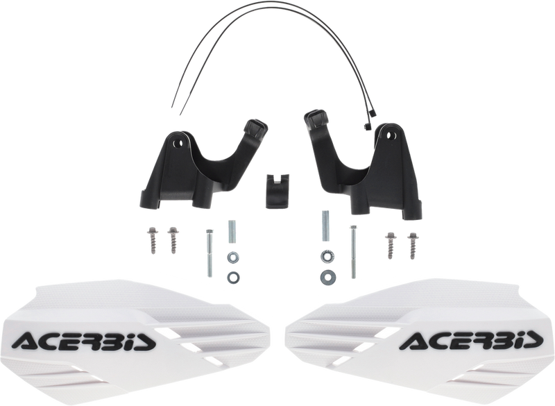 Acerbis K-Linear Handguard White Black - 2986241035 Kawasaki KX 450 2024-2025