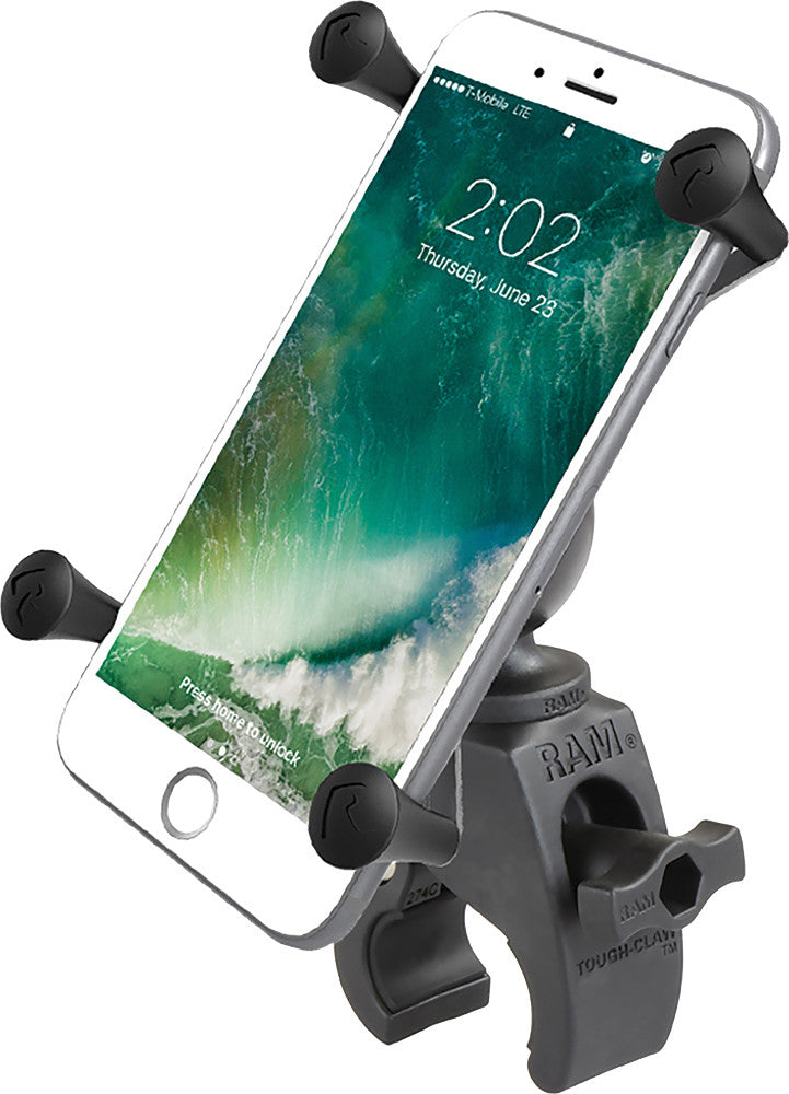 Ram Mounts 71-7038 RAM-HOL-UN10-400 TOUGH CLAW MOUNT W/X-GRIP .625-1.5" RANGE
