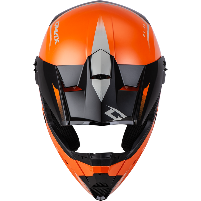 Gmax 72-6712X D3464287 MX-46 COMPOUND HELMET ORANGE/BLACK/GREY XL