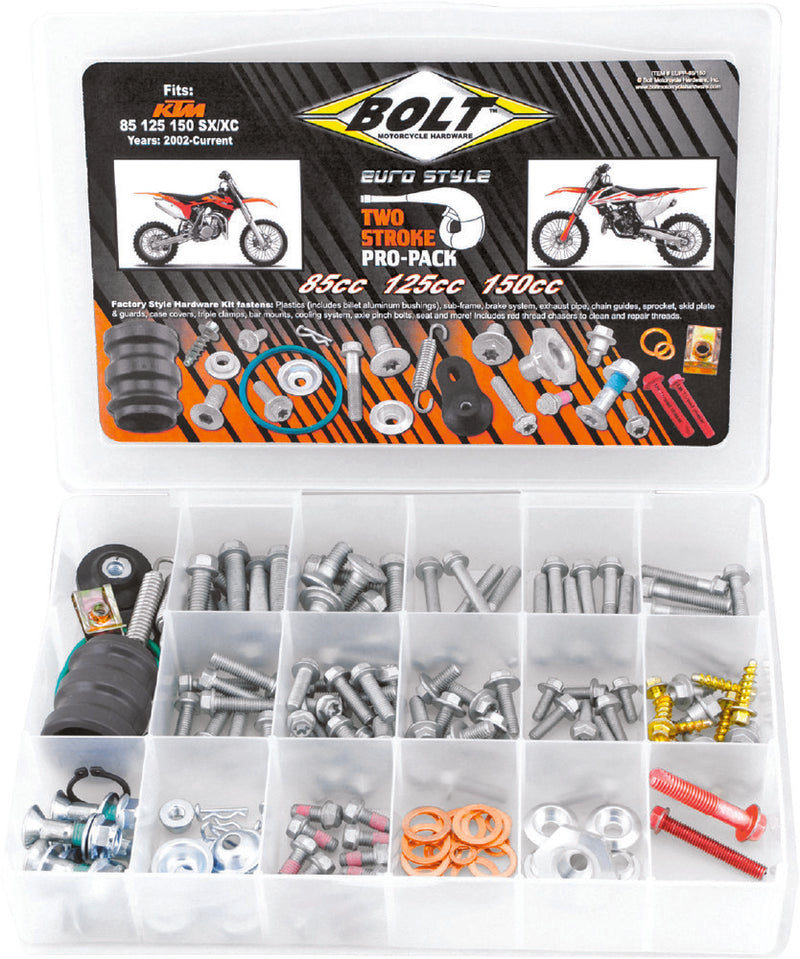 Bolt Euro Style TWO Stroke PRO-Pack - EUPP-85/150 KTM Dirt Bikes 2003-2025