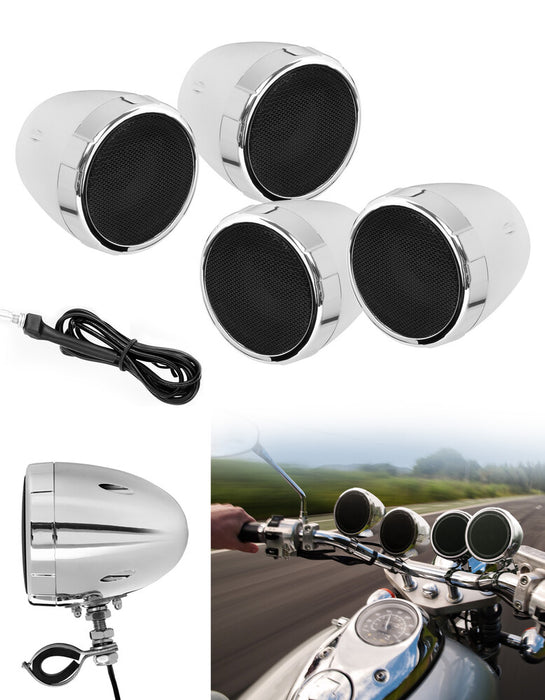 Boss Audio 63-8329 MC475BA 4 SPEAKER SYSTEM CHROME