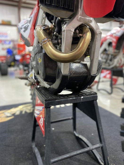 P3 670-305075 305075 SKID PLATES CARBON FIBER HON