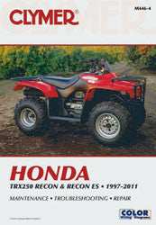 Clymer Repair Manual Honda TRX250 Recon - CM4464 Honda Recon / Recon 4x2 / TRX250TM Recon 1997-2009