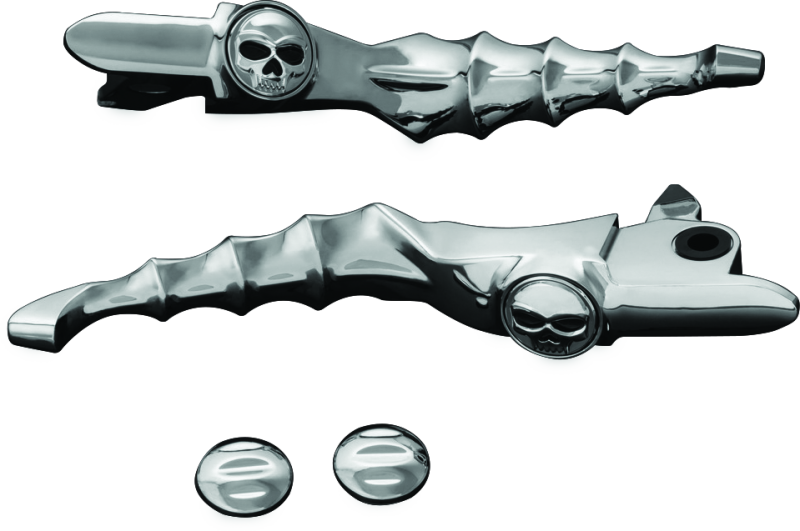 Kuryakyn 1721 Zombie Levers 14-16 Touring Chrome - Photo - Primary