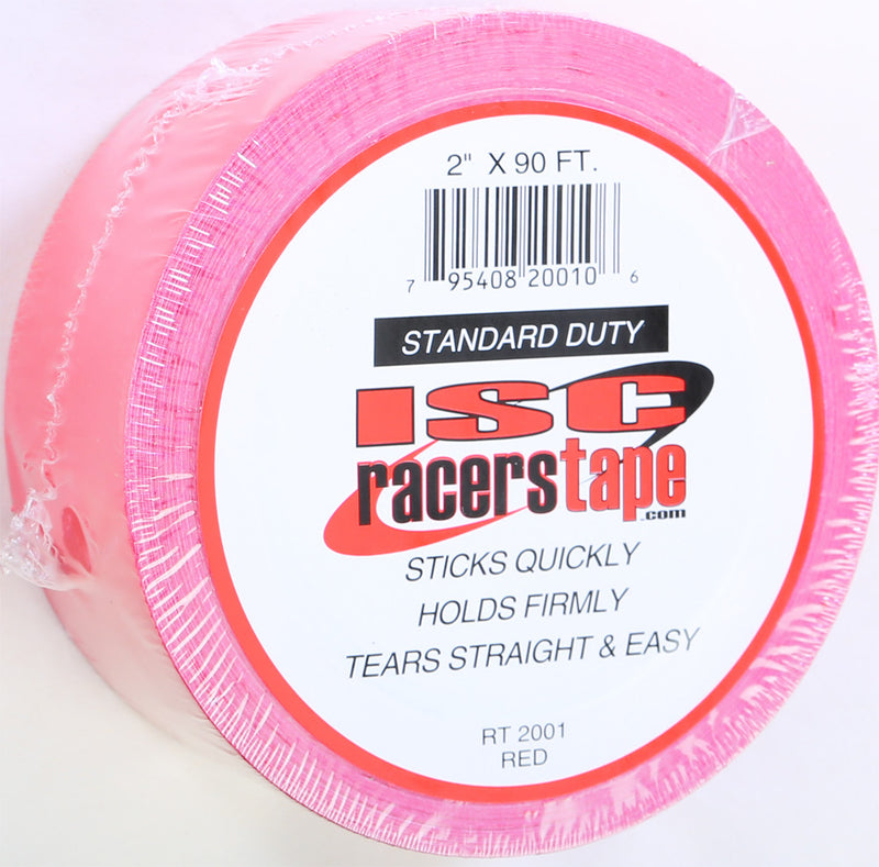 Isc 10-2300R RT2001 RACERS TAPE 2"X90' (RED)