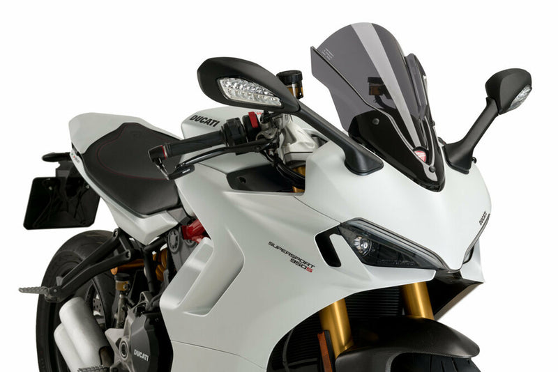 Puig Hi-Tech Parts Windscreen Z-Racing Dark Smoke DUC - 9434F Ducati SuperSport / Supersport 950 / Supersport 950S 2017-2024