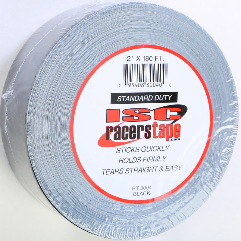 Isc 10-2301BK RT3004 RACERS TAPE 2"X180' (BLACK)