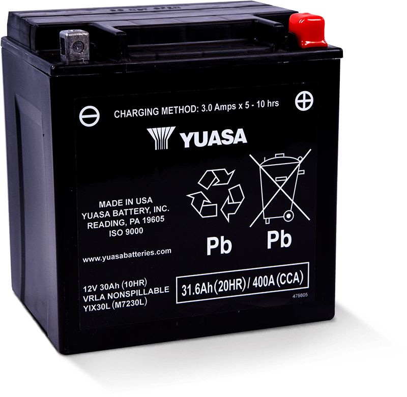 Yuasa Battery YUAM7230L Yuasa YIX30L Maintenance Free AGM 12-Volt Battery - User 1
