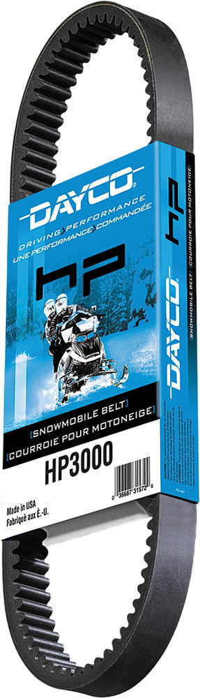 Dayco 220-13021 HP3021 HP SNOWMOBILE DRIVE BELT