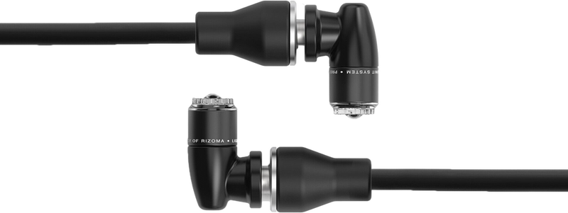 Rizoma Light Unit Turn Signal With Holder Black Pair - TS076BM