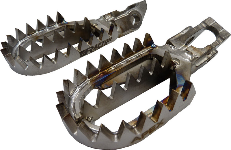 Raptor Titanium Foot Pegs - RX012 Beta Dirt Bikes 2020-2026
