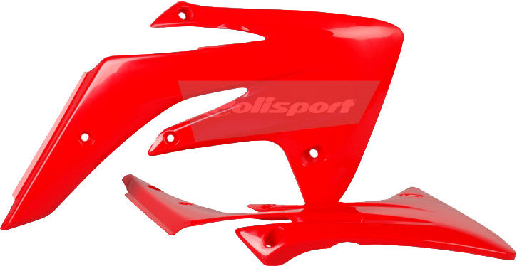 Polisport Radiator Shroud RED - 8412200001 Honda CRF150R 2007-2025