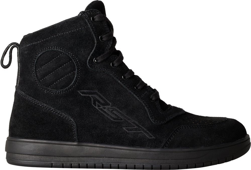 Rst 556-3052040 103052BLK-40 HITOP MOTO SNEAKER CE BOOT BLACK SUEDE SZ 7