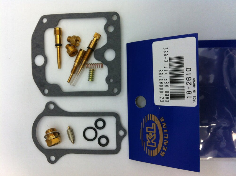 K&l Supply Carburetor Repair Kit - 18-2610 Kawasaki 1000 / KZ1000B / KZ1000E Shaft 1979-1980