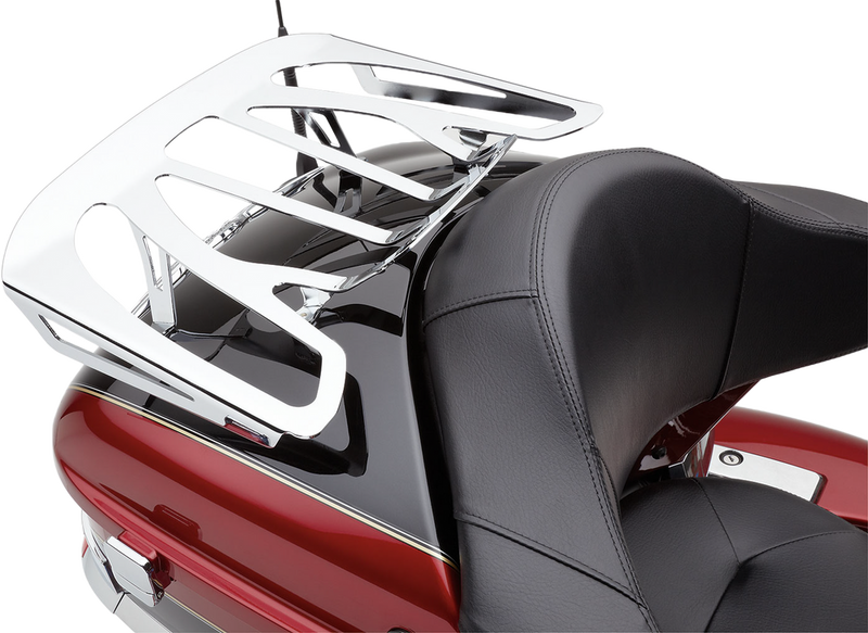 Cobra Trunk Rack Chrome Kawasaki Voyager 1700 - 02-4469 Kawasaki 1700 Vulcan Voyager / Vulcan 1700 Voyager 2009-2019