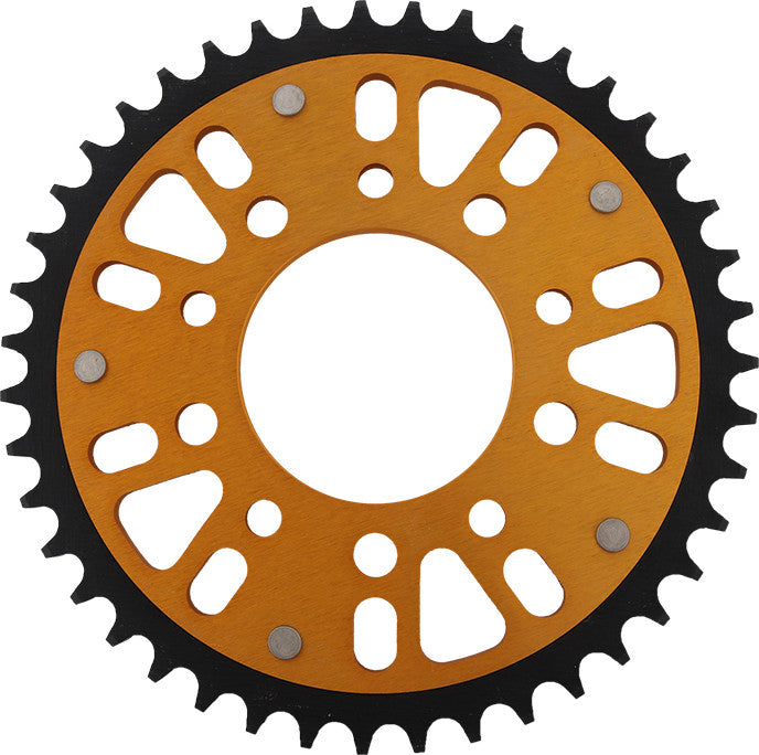 Supersprox Rear Stealth Sprocket Aluminum Steel 43T-530 GLD Honda TRI - RST-1334-43-GLD Triumph Motorcycles 1991-2004