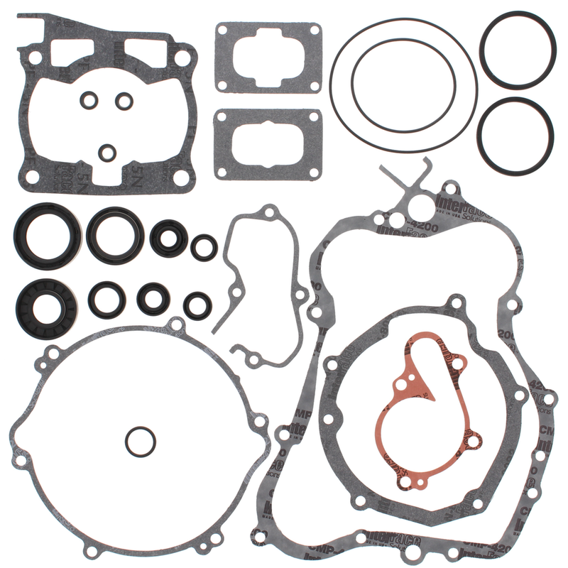 Vertex Complete Gasket SET With OIL Seals - 811639 Yamaha YZ 125 2001-2004