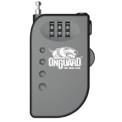 Onguard 57-9627 45008063 TERRIER 8063 COMBO CABLE LOCK ROLLER RETRACTABLE CABLE