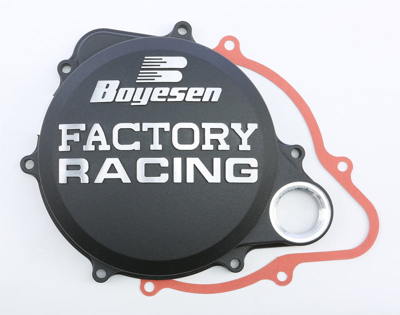 Boyesen Factory Racing Clutch Cover Black - CC-07AB Honda CRF250R 2010-2017