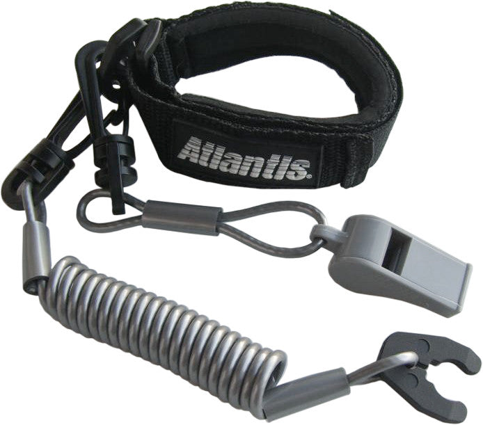 Atlantis 13-0272 A2097PFW PRO FLOATING WRIST LANYARD YELLOW W/WHISTLE