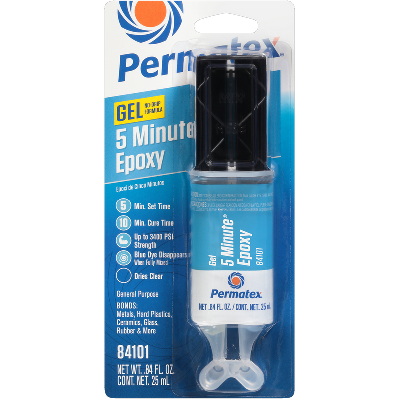 Permatex 59-9223 84101 5 MIN. GENERAL PURPOSE EPOXY 0.84 FL. OZ 6/CASE