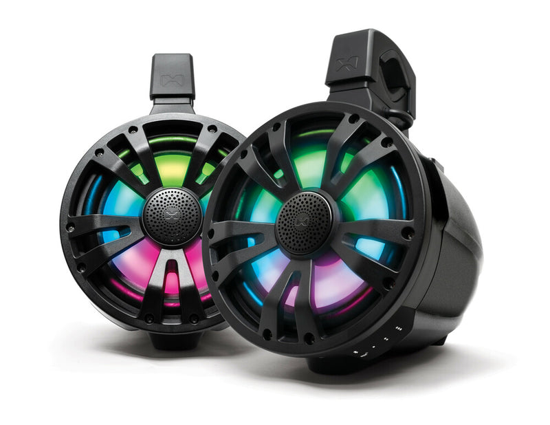 Ecoxgear 63-9222 SEI-ET7701 EXTREME TOWER SPEAKERS 2 NON-AMPLIFIED SPEAKERS BLK