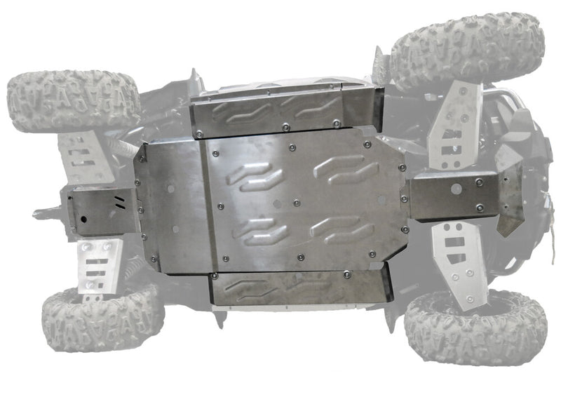 Rival Powersports Usa 84-2121 2444.8140.1 CENTRAL SKID PLATE ALLOY