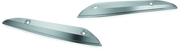 Kuryakyn 2632 Windshield Side Trims Chrome - Photo - Primary