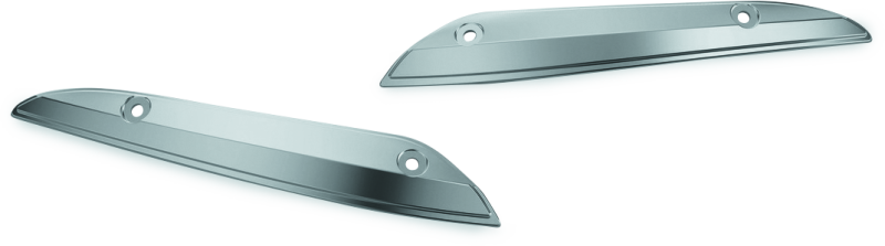 Kuryakyn 2632 Windshield Side Trims Chrome - Photo - Primary