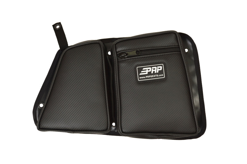 PRP Seats E41-210 PRP Polaris RZR Rear Door Bag With Knee Pad For Polaris Rzr/(passenger Side)- Black - Photo - Primary
