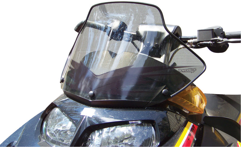 Powermadd Cobra W S MID Smoke Black 11" S-D REV Hood MTD Flyscreen - 13031 Ski-Doo Snowmobiles 2004-2009