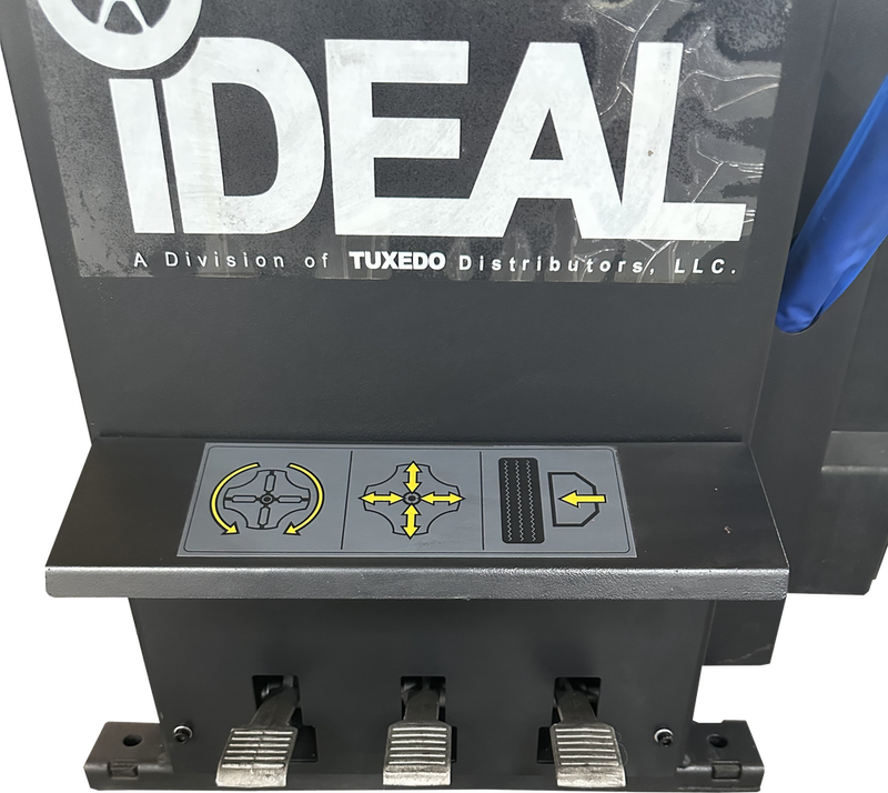 Ideal 27-1678 TC400MBPL230KBLK IDEAL MOTORCYCLE / ATV TIRE CHANGER W/ ASSIST ARM
