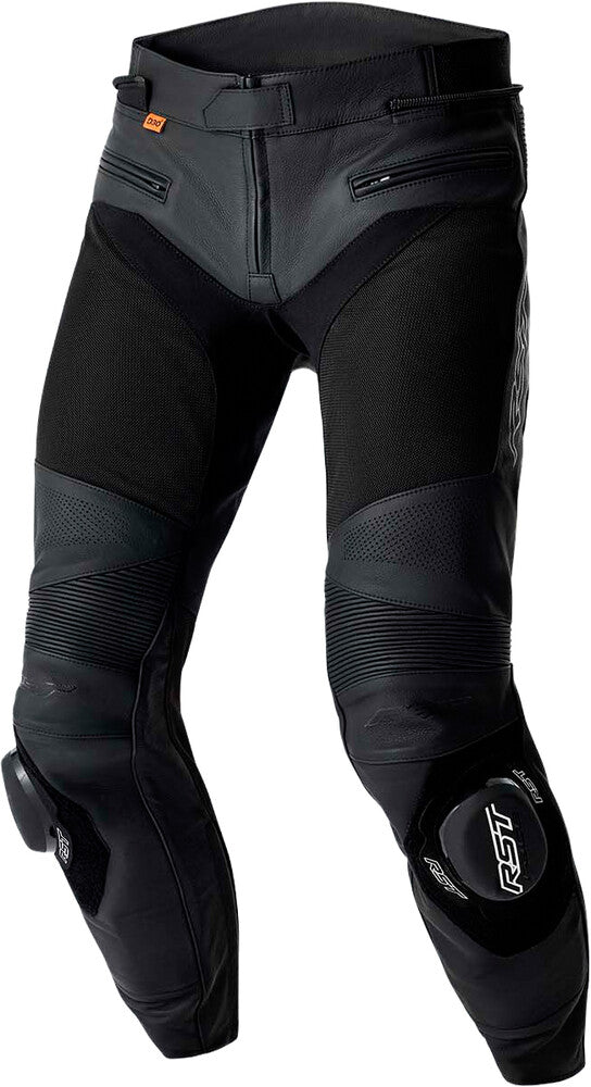 Rst S1 D3O Mesh Leather Pants Black XS - 103649BLK-28