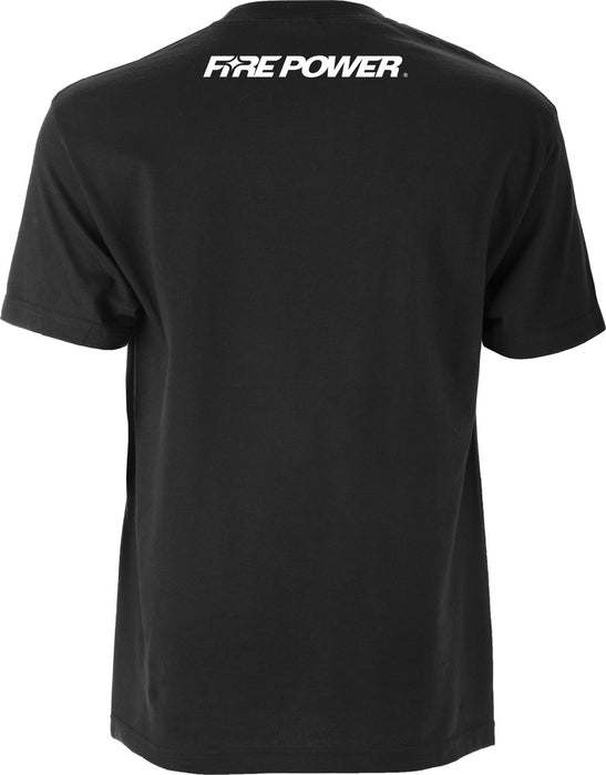 Fire Power 99-8110L 99-8110L FIRE POWER TEE BLACK LG