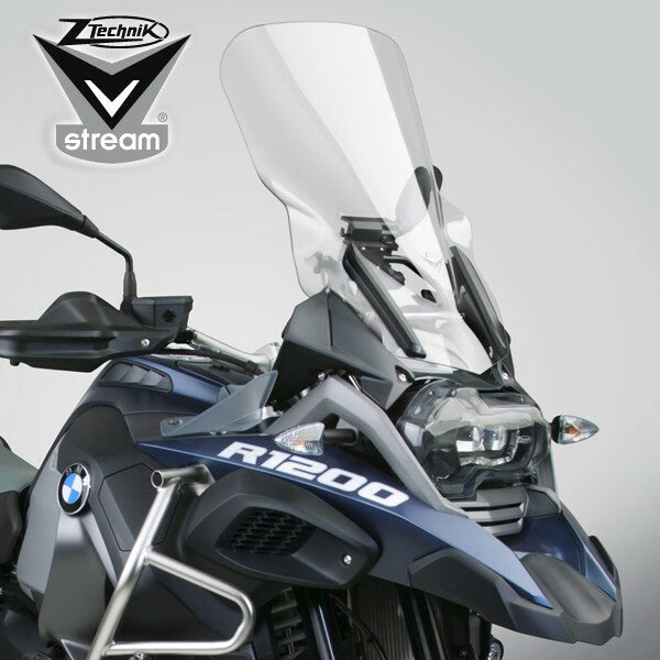 Ztechnik Vstream Windscreen Xtall Tour Clear - Z2488 BMW 1200 / 1200 Adventure / 1250 / 1250 Adventure 2013-2024