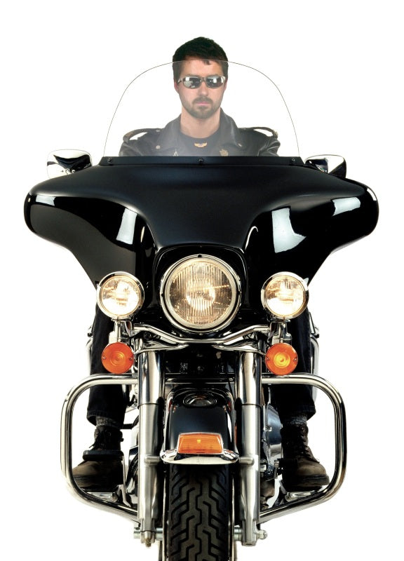 National Cycle 20050 96-13 Harley Davidson Flht/flhx/flhtk/se Touring Std 12 In. Windshield - Clear - User 1