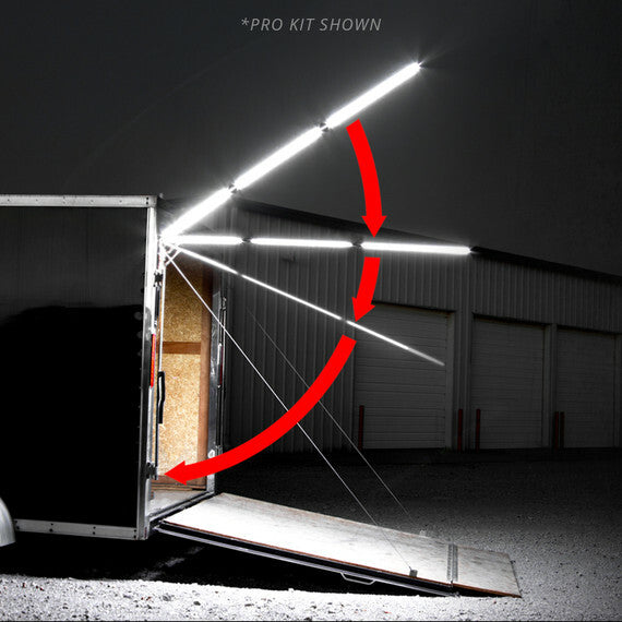 Xk Glow 653-0180 XK-NS-STA 2FT NITE STIX FOLDABLE OVERHEAD LIGHT SYSTEM