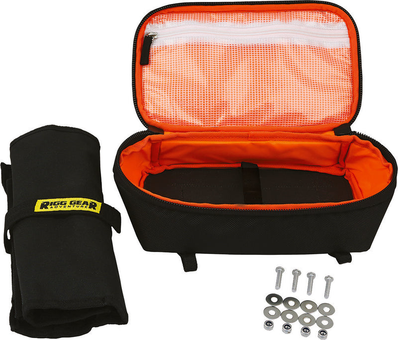 Nelson Rigg 270-3051 RG-025R REAR FENDER BAG WITH TOOL ROLL 3L BLACK