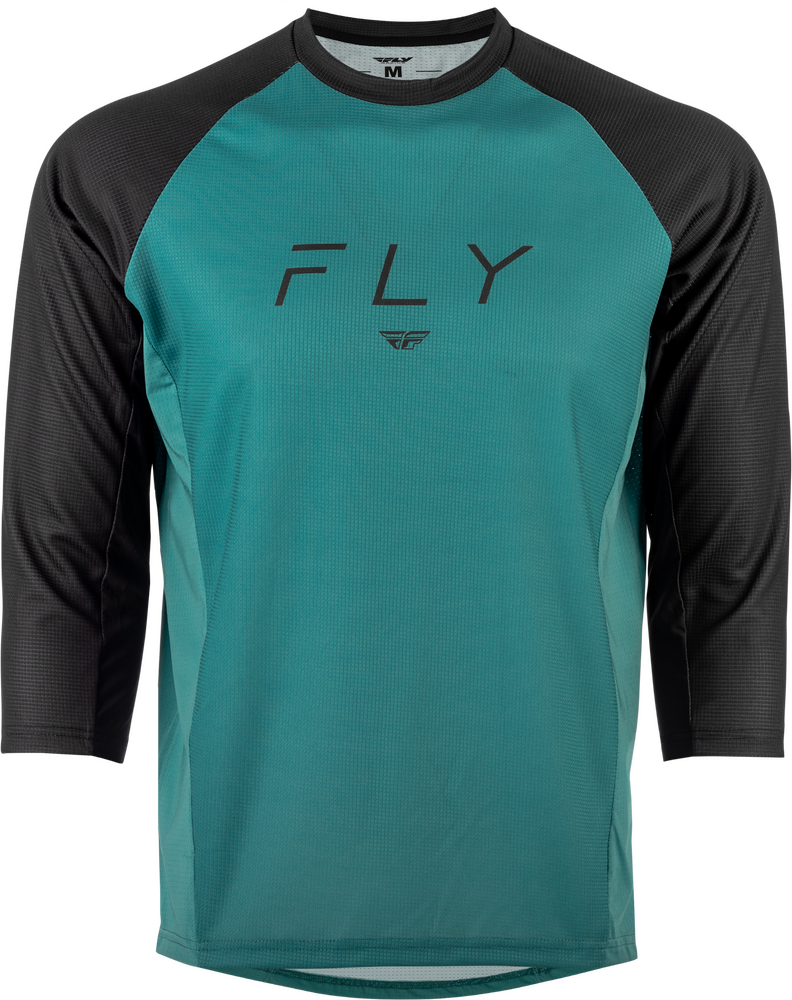 Fly Racing 352-8132S 352-8132S RIPA 3/4 SLEEVE JERSEY EVERGREEN/BLACK SM